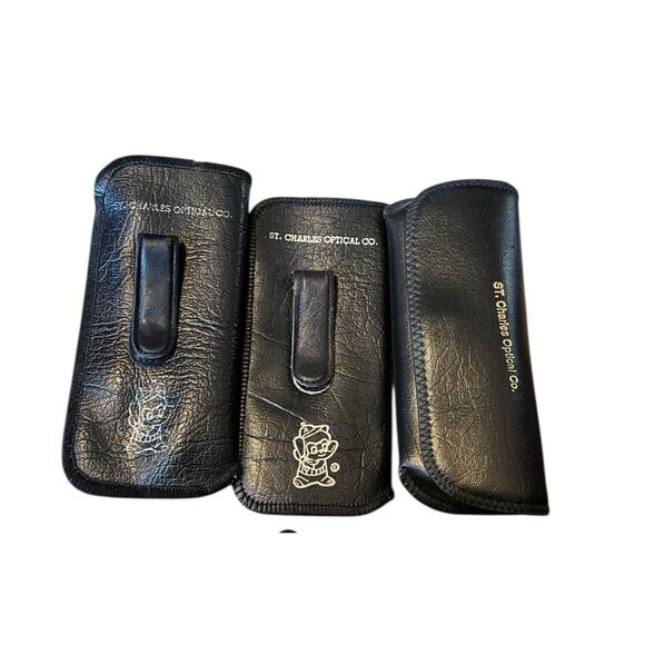 Lot of 8 Vintage Eyeglass Cases American Optical St. Charles Optical Co. Turafle - Picture 3 of 6